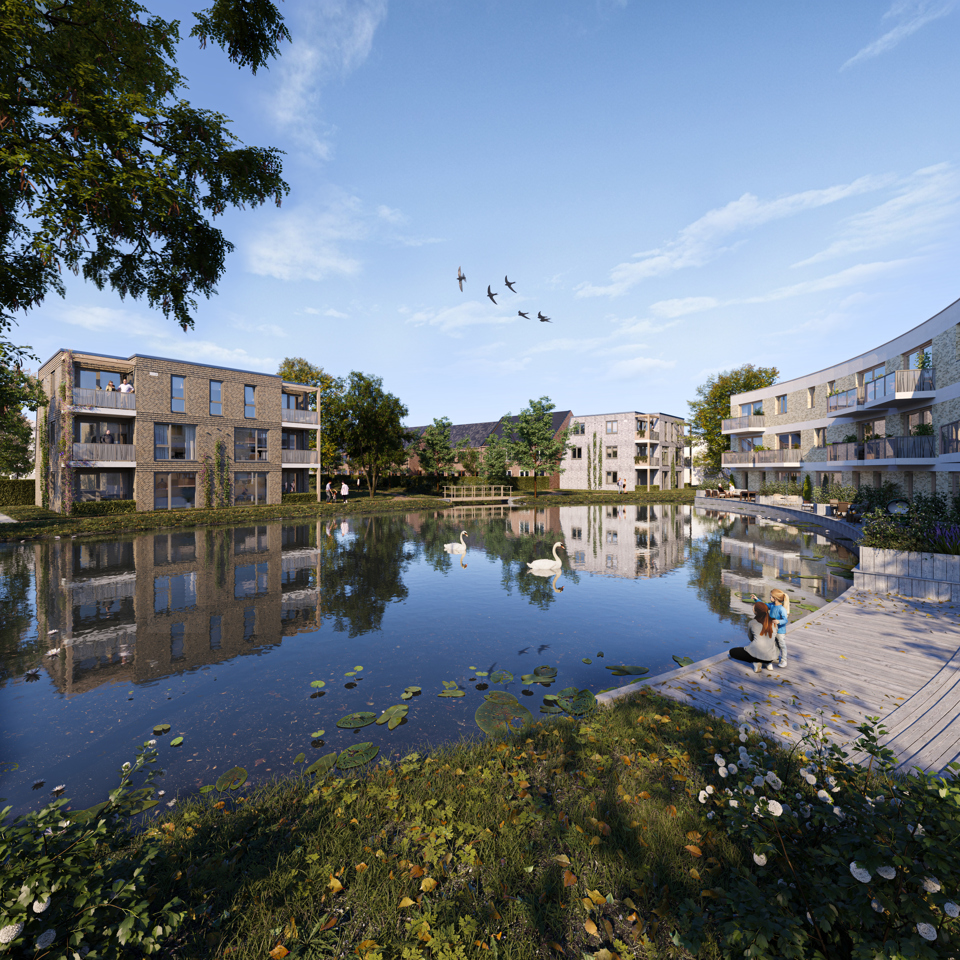 Impressie nieuwbouw Arnoldus Benthuizen WYwonen