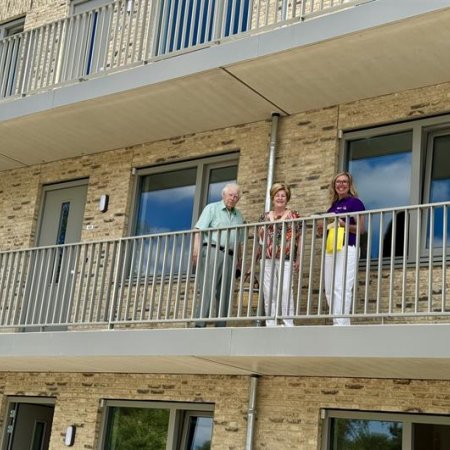 Eerste bewoners Viersteeg Stek 2