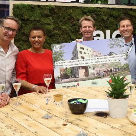 Lingotto Kop West ondertekening