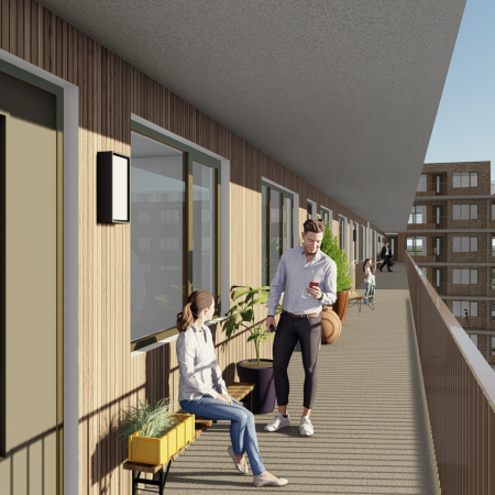 nieuwbouw Kappa en Omega in de Lammenschansdriehoek_1