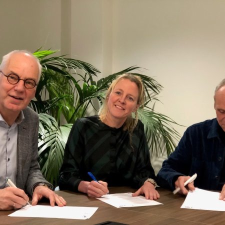 ondertekening intentieovereenkomst fusie WYwonen WDA en WSN