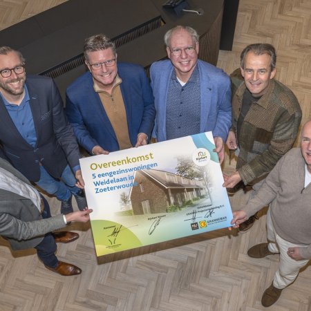 ondertekening Weidelaan ZW