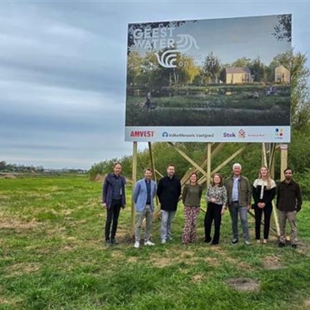 Onthulling bouwbord 2 Geestwater