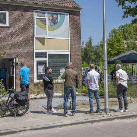 Opening wijkkantoor vooraanzicht