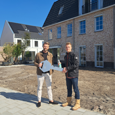 sleuteloverdracht Horn het Lint - nieuwsbrief